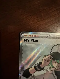N's Plan 163/086 Ultra Rare Pokemon Black Bolt English Pack Fresh MINT - Image 5