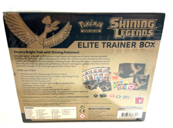 POKEMON ELITE TRAINER BOX SHINING LEGENDS ETB - NEW - SEALED W/CASE - AWESOME ! - Image 3