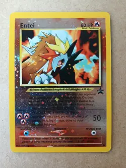 Pokemon TCG Entei 34 Black Star Promo Holo NM- Condition - Image 1