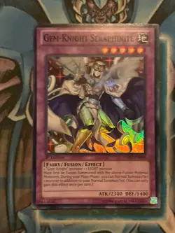 1x lp Gem-Knight Seraphinite - HA07-EN058 - Super Rare - 1st Edition YuGiOh - Image 1
