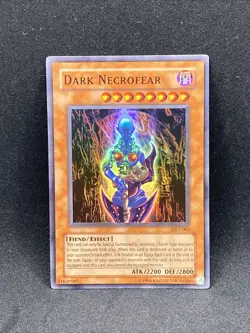 YuGiOh! YGO Dark Necrofear NM DL2-002 Super Rare Promo - Image 1