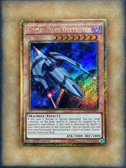 Yugioh Kozmo Dark Destroyer PGL3-EN031 Gold Secret Rare 1st Ed NM - Image 1