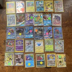 Pokemon Card Lot Of 30 Cards - Image 1