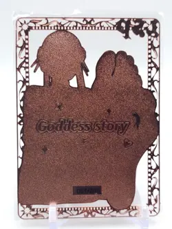 Goddess Story - Pink Metal Waifu Card - Yor Forger - NUMBERED #/200 - Image 2
