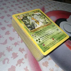 Pokemon Cards Part Complete Base Set WOTC 1999 58 Cards Included No Duplicates - Image 1