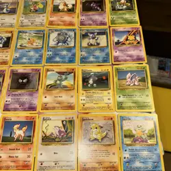 Pokemon Cards Part Complete Base Set WOTC 1999 58 Cards Included No Duplicates - Image 5