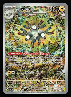 Magneton 159 Illustration Rare Scarlet & Violet Promo Pokemon Card - Image 1