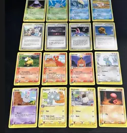 Pokemon TCG 2003 Ex Dragon Regular Pokemon Cards lot of 16 NM E-Readers - Image 1