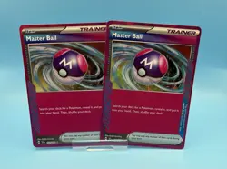 Pokemon Masterball Ace Spec Temporal Forces Bundle x 2 Cards - Image 1