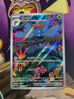 2023 Pokemon TCG Gloom 198/197 Sv03: Obsidian Flames Holo NM Full Art Holo Card - Image 1