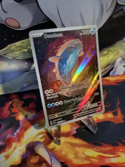 Pokemon Dondozo TCG Holo Card 207/198 SV01 Scarlet & Violet Base Set - Image 1
