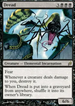 MTG English Dread NM Foil Lorwyn - Image 1