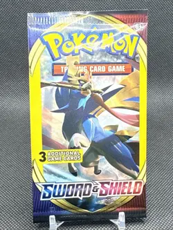 Pokemon TCG: 3 Card Sword & Shield Base Set Booster Pack x 3 - Image 4
