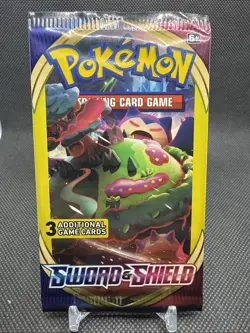 Pokemon Card - Sword & Shield Base - 3 Card Booster Pack - 4 Pack - Full Art Set - Image 2
