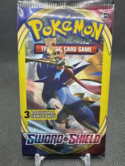 Pokemon Card - Sword & Shield Base - 3 Card Booster Pack - 4 Pack - Full Art Set - Image 4