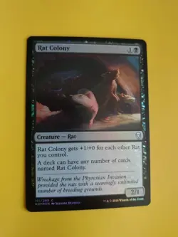 Rat Colony FOIL Dominaria Rare Magic the Gathering Card. - Image 2