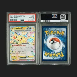 PSA 10 Pikachu ex 057/191 Surging Sparks SSP Pokemon Card GEM MINT - Image 1