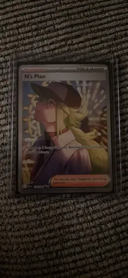 N’s Plan SIR 170/086 SV:Black Bolt English Pokemon TCG Single Card - Image 1
