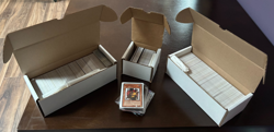 1996 Yu-Gi-Oh Cards - 1,100 Gold & Silver - VG+ - Inheritance From My Grandchild - Image 2