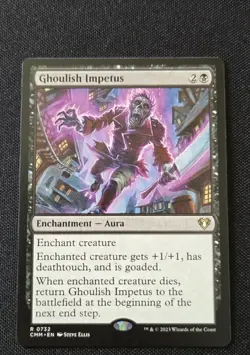 MTG - Ghoulish Impetus - Commander Masters - Near Mint Rare - CMM #732 Non Foil - Image 1