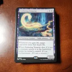 MTG Magic the Gathering Enduring Tenacity (95/499) Duskmourn House of Horror NM - Image 1