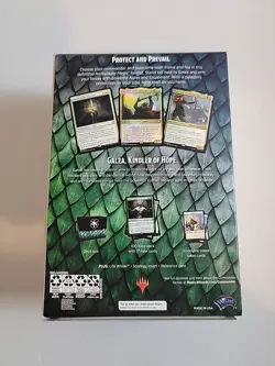 Magic the Gathering Forgotten Realms Aura Of Courage Commander Deck New Sealed 630509982677 - Image 2