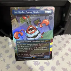 Mr. Krabs, Penny Pincher - Charix, the Raging Isle (Rainbow Foil) Secret Lair... - Image 1