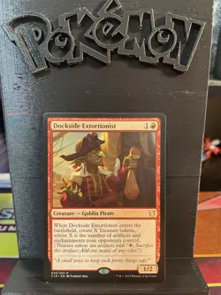 MTG Dockside Extortionist Rare 024/302 Commander 2019 NM - Image 1