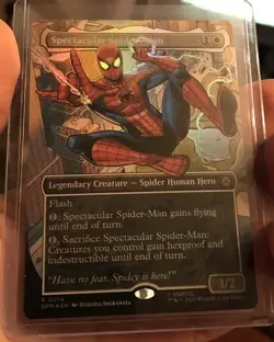 Spectacular Spider-Man (Borderless) Marvel's Spider-Man Foil R 0014 - Image 1