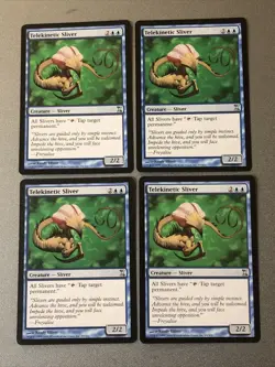 Telekinetic Sliver X4 Time Spiral Ex Condition See Pics Front Back - Image 1