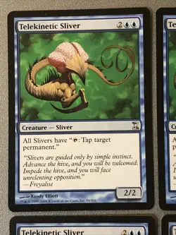 Telekinetic Sliver X4 Time Spiral Ex Condition See Pics Front Back - Image 4