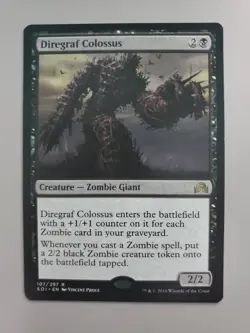 MTG Diregraf Colossus Shadows over Innistrad Regular Rare - Image 1