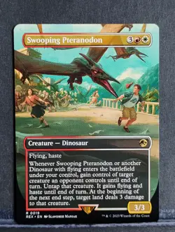 Swooping Pteranodon (Borderless); Universes Beyond: Jurassic World... - Image 1