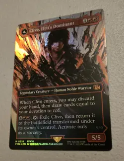 Clive, Ifrit's Dominant (0318) (Borderless) Final Fantasy Foil - Image 1