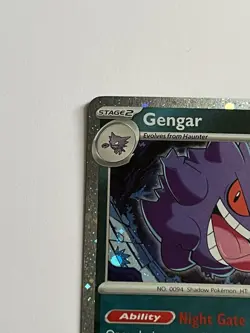 Gengar 57 / 91 Pokemon Trick or Trade Booster 2024 Near Mint Holo Rare - Image 5