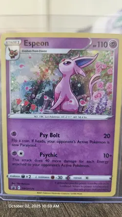 Espeon SWSH174 Holo Promo Sword & Shield Promos Pokemon TCG - Image 1