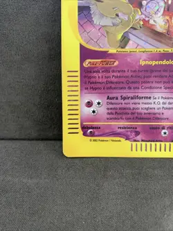 Pokemon Hypno H12/H32 Aquapolis Rara Holo Unlimited Wizards ITA Carte Vintage - Image 4