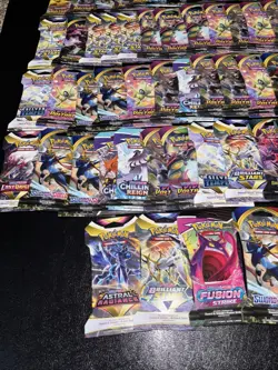 (61) Pokemon Booster Packs (empty) Lot - Image 4