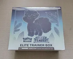 Pokemon TCG: Sword & Shield Silver Tempest ETB Elite Trainer Box Factory Sealed - Image 1