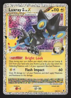 Luxray GL LV.X 109/111 Classic Collection Pokemon Celebrations - Image 1