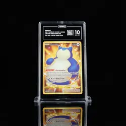 Snorlax Pokemon Chilling Reign #224/198 Gold Secret Rare TAG 10 GEM MINT - Image 1