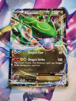 Rayquaza EX 60/108 XY Roaring Skies Holo Full Art Ultra Rare Pokemon M/NM - Image 1