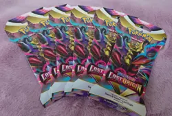 Lost Origin Sleeved Giratina Booster Pack x6 ⭐NEW / SEALED⭐ Pokemon TCG - Image 1