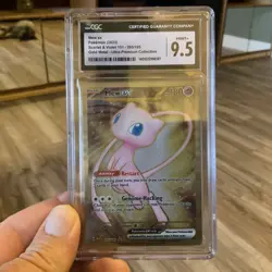 2023 Mew EX Pokemon Gold Metal #205 CGC 9.5 Mint! - Image 1