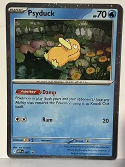 Psyduck MEP 007 Cosmo Holo Black Star Promo Pokemon NM Fast Ship - Image 1