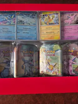 Pokemon TCG Prismatic Evolutions Costco 8 Mini-Tin Bundle (New/Sealed) - Image 3