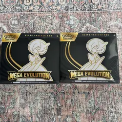 Pokemon TCG Mega Evolution ETBs - Gardevoir Set Of 2 Factory Sealed. - Image 1