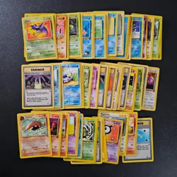 WOTC Poor Pokemon Karten Sammlung gemischt div. Set TCG non Holo Vintage /BC - Image 1