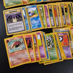 WOTC Poor Pokemon Karten Sammlung gemischt div. Set TCG non Holo Vintage /BC - Image 5