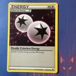 Fates Collide - LP - Double Colorless Energy 114/124 Pokemon English (US Seller) - Image 1